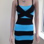 N407(BL) New Hot Sexy Blue Bandage Fashion Party Evening Club Dress £9.99/ Free Shipping