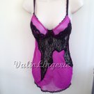 Free Shpping/ S6080(PUR) Brand New Lace Sleepwear Babydoll Pajamas Sexy Lingerie Dress