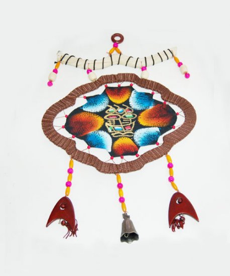 Original Hand Made Wall Hanging Decor Tuba