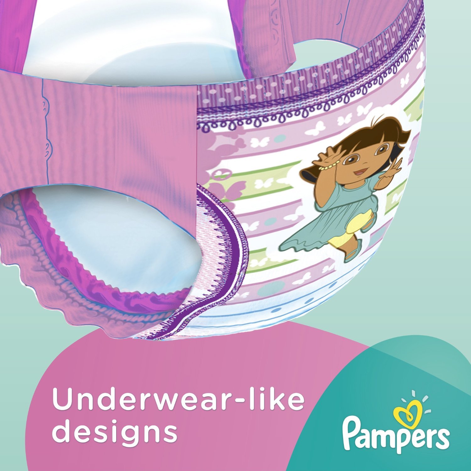 Pampers Easy Ups Girls Size 3T-4T Value Pack 90 Count (FREE SHIPPING)