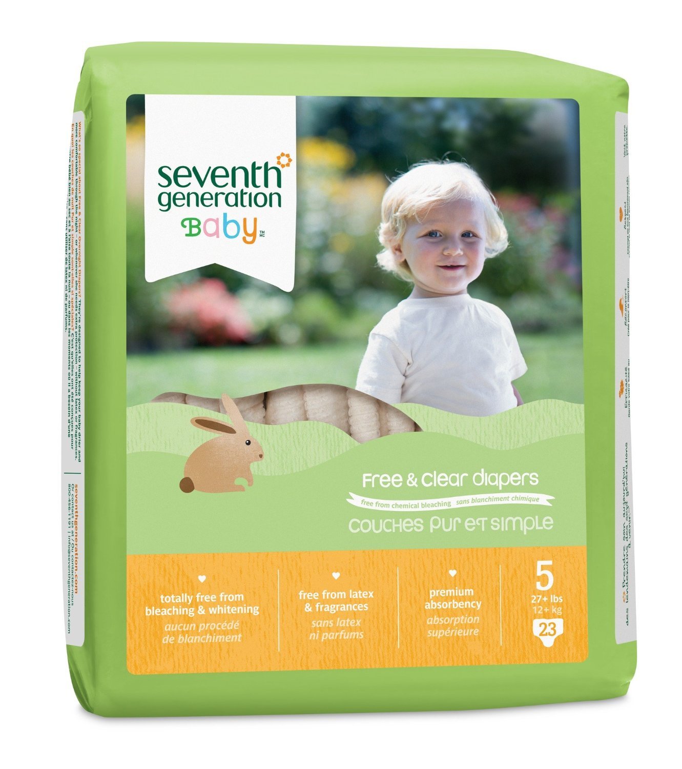 Seventh Generation подгузники free & Clear 5 (12-16 кг) 23 шт.. Seventh Generation подгузники free & Clear 1 (4-6 кг) 36 шт.. Seventh Generation подгузники free & Clear n (до 4,5 кг) 36 шт.. Seventh Generation подгузники Touch of Cloth 2 (5-8 кг) 80 шт..