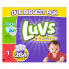 Luvs With Ultra Leakguards Baby Diapers, Size 1 - 264 Count