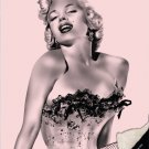 Marilyn Monroe Fishnet Double Sided Sherpa Queen Size Blanket