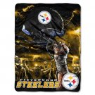 Pittsburgh Steelers "Sky Helmet" Twin Size Blanket 60"x80"
