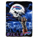 Buffalo Bills NFL "Sky Helmet" Twin Size Blanket 60"x80"