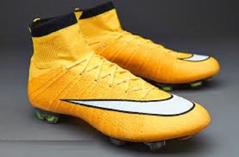 all yellow nike cleats