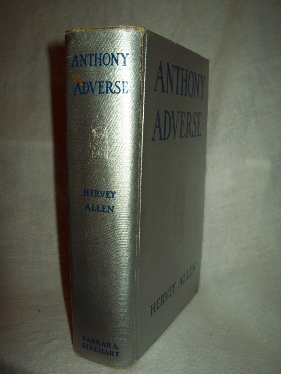 Anthony Adverse. Hervey Allen, author. 1936 3-in-1 Edition. VG-