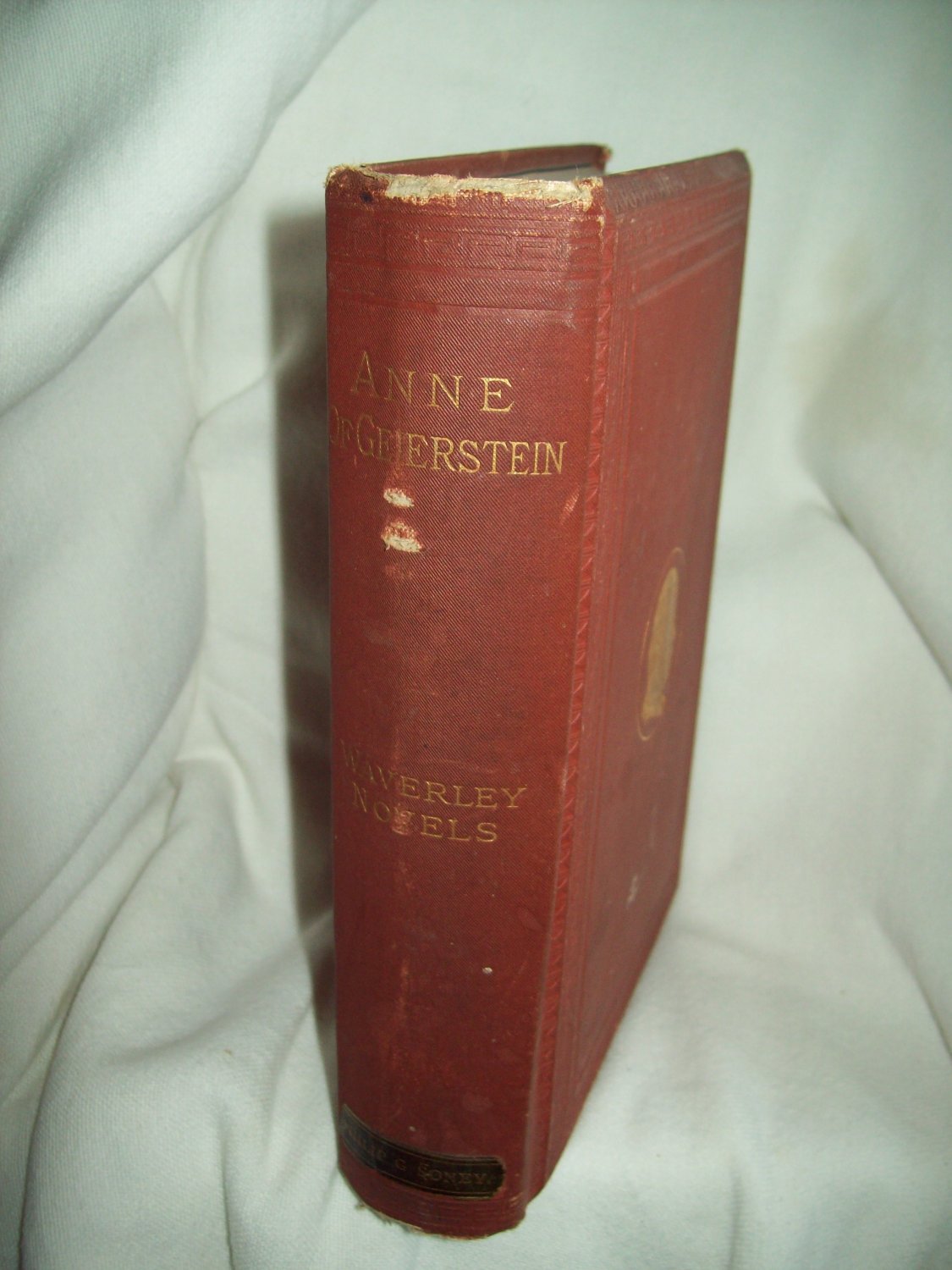 Anne Of Geierstein. Sir Walter Scott, author. Waverly Novels. Illustrated Library Edition. VG