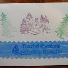 Winter Wounderland Chrismat Card