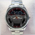 STYLE Hyundai equus STEERING SPORTY STAINLESS STEEL WATCH
