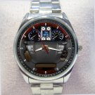 STYLE Lexus LX 570 4wd 4 door STEERING SPORTY STAINLESS STEEL WATCH