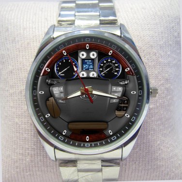 STYLE Lexus LX 570 4wd 4 door STEERING SPORTY STAINLESS STEEL WATCH