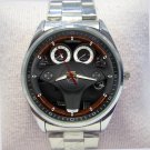 STYLE Mercedes Benz SL Class STEERING SPORTY STAINLESS STEEL WATCH