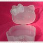 Sanrio Hello Kitty pink ribbon mini glittered cosmetic case key chain