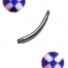 14g Blue /White Checker