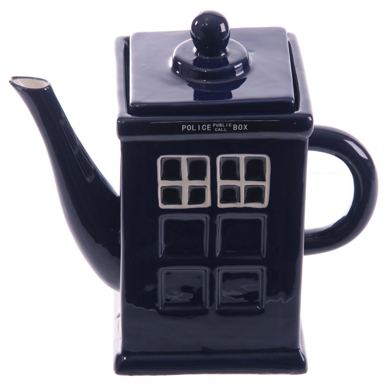 Novelty Police Box Shaped Teapot
