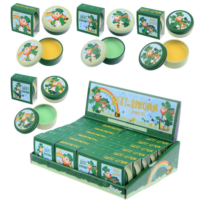 Funky Lip Balm in a Tin - Lucky Leprechaun