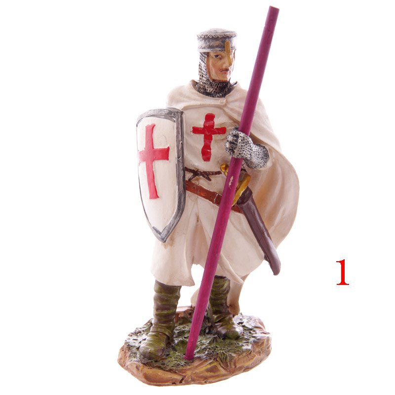 crusader knight figurine