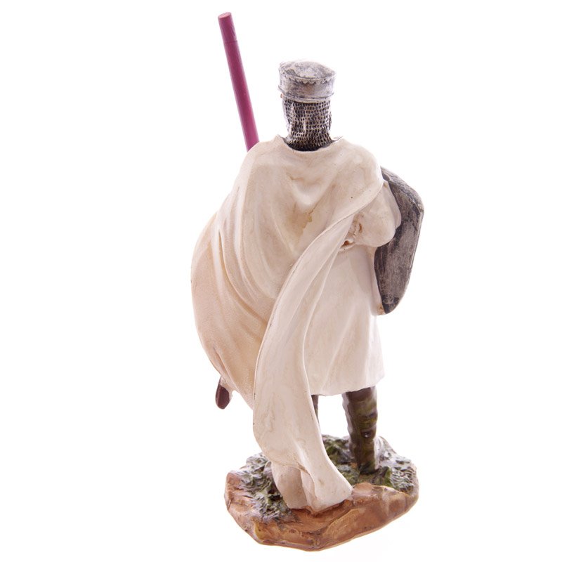 crusader knight figurine