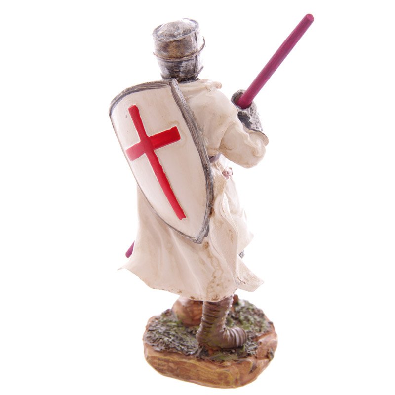 crusader knight figurine
