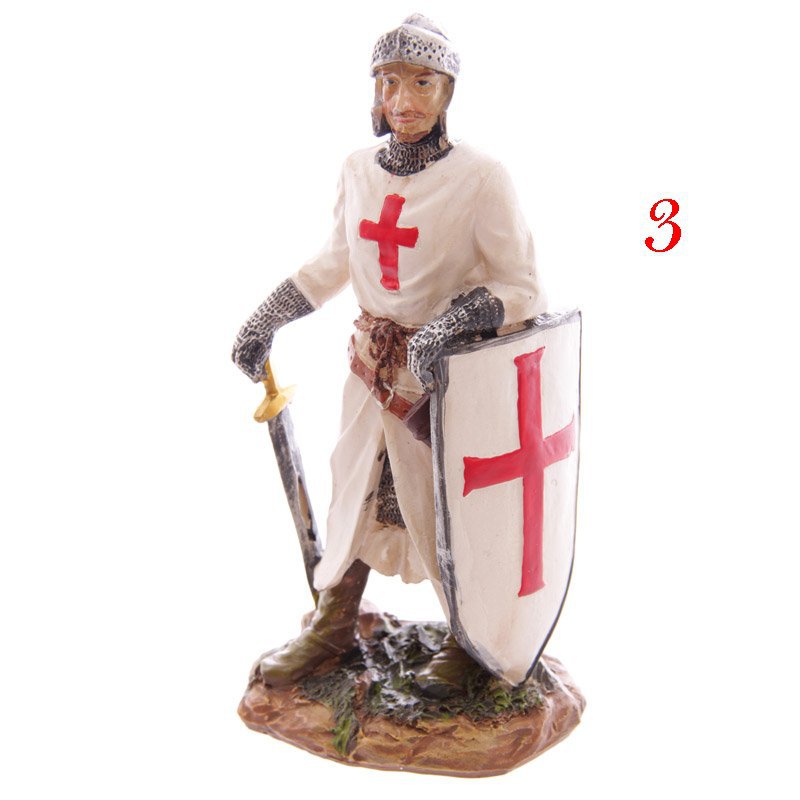 crusader knight figurine