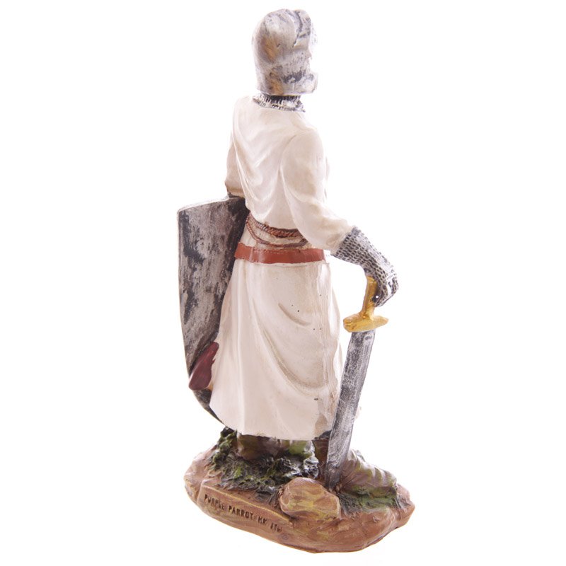crusader knight figurine