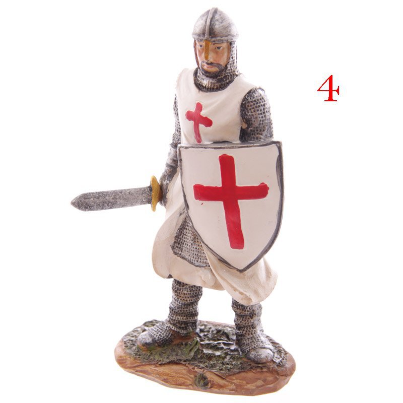 crusader knight figurine
