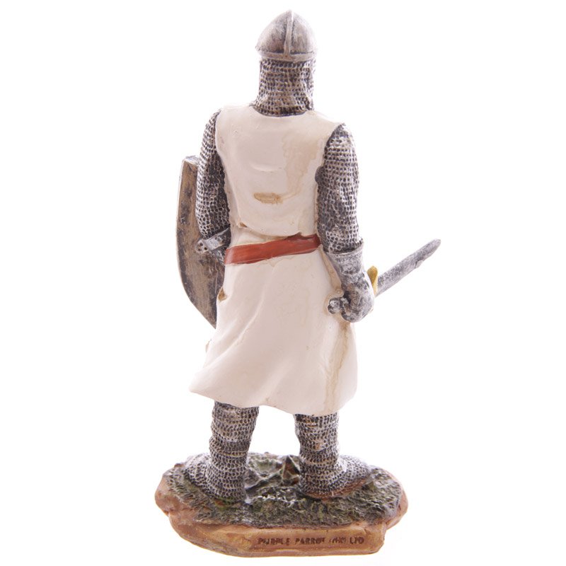 crusader knight figurine