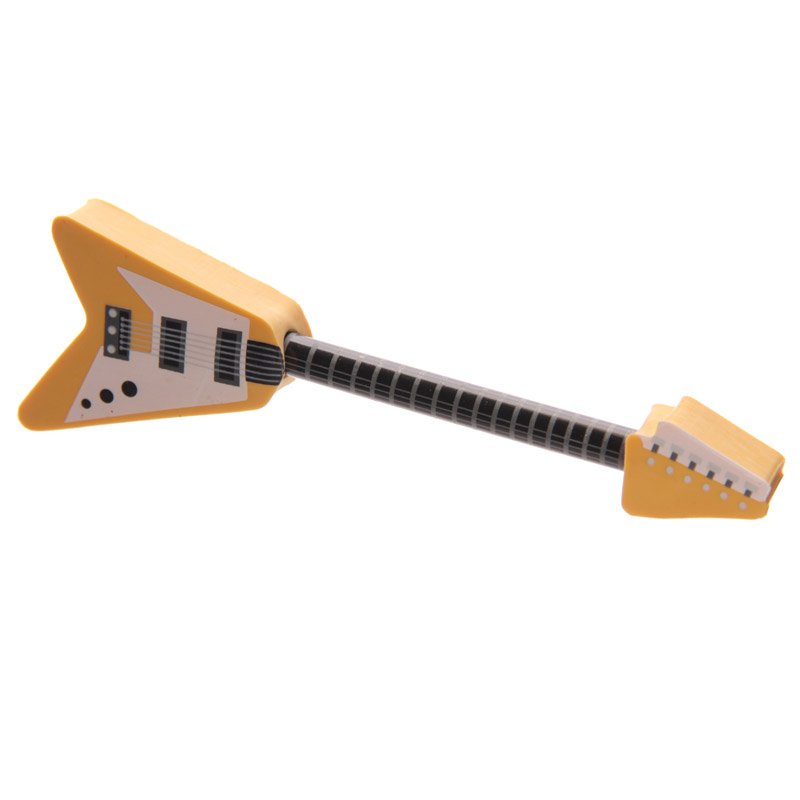 Fun Rock Guitar Eraser and Pencil Set