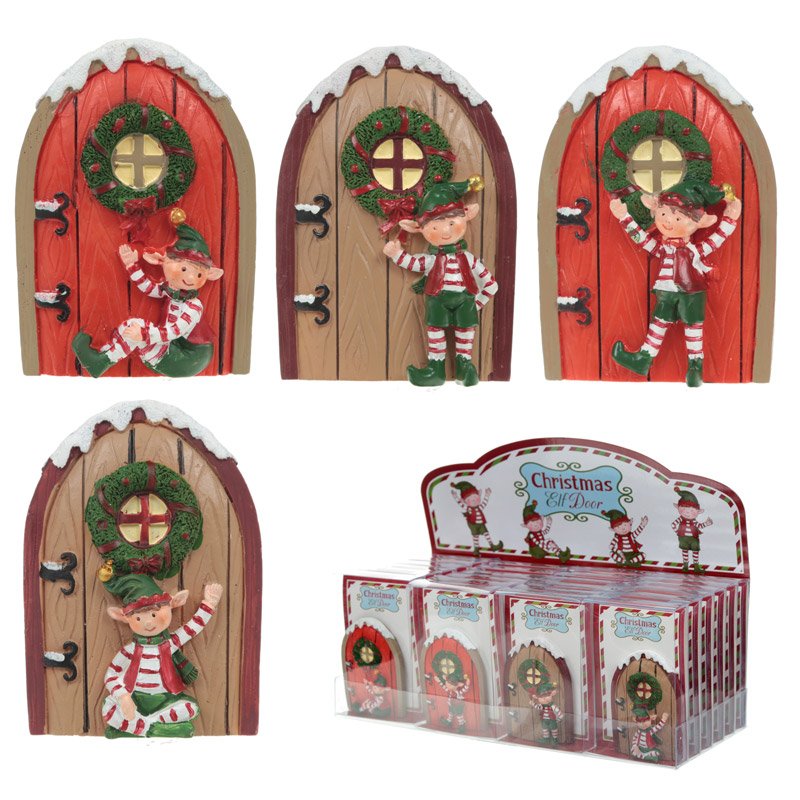 Christmas Elf Door