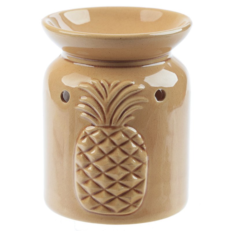 Eden Aroma Set - Ceramic Pineapple Oil Burner
