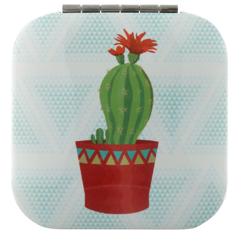 Compact Mirror - Cactus