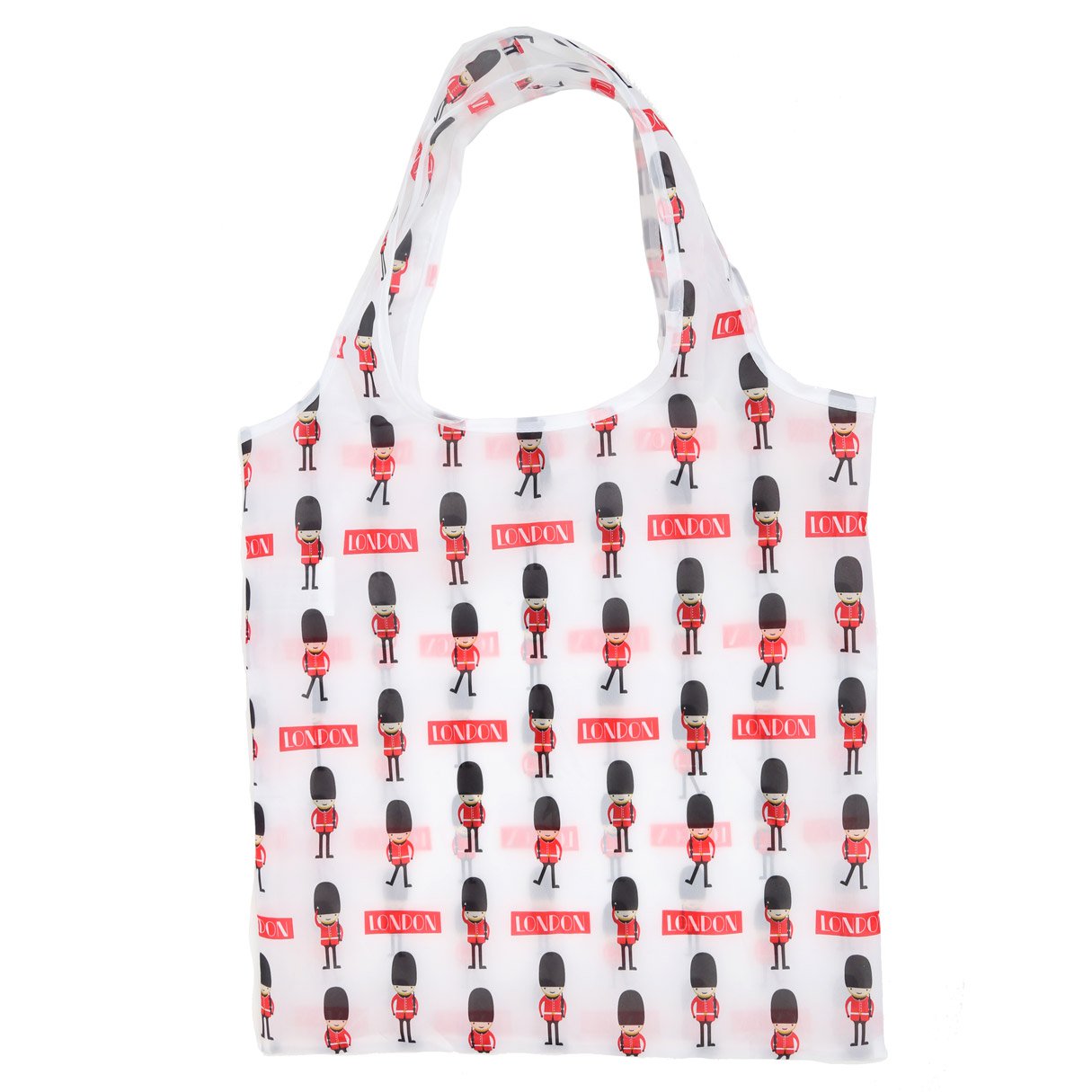 Fold Up London Guardsman Shopping Bag with Holder - OUT OF STOCK