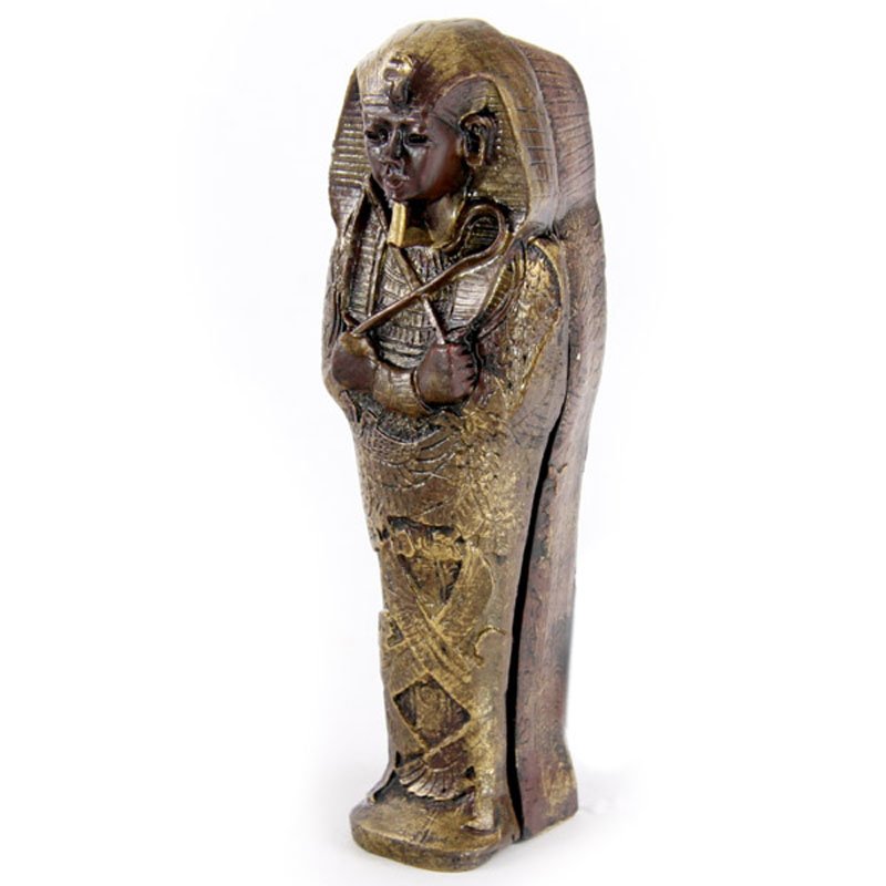 Mini Egyptian Sarcophagus with Mummy