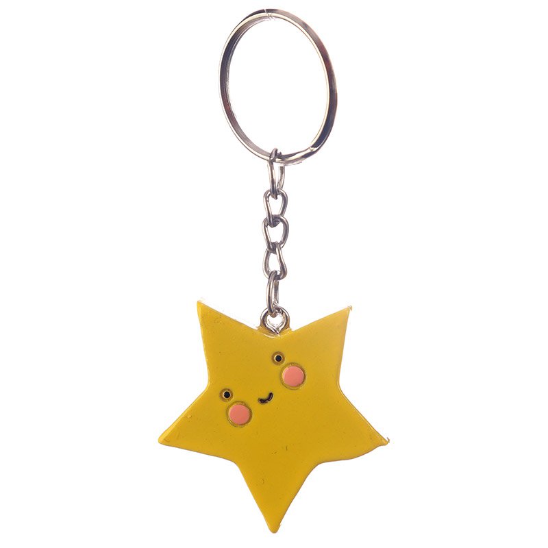 Fun Collectable Kawaii Star Keyring