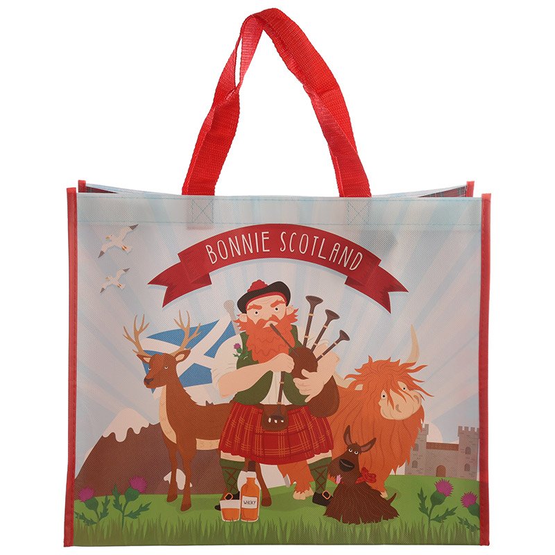 Scottish Piper Shopping Bag