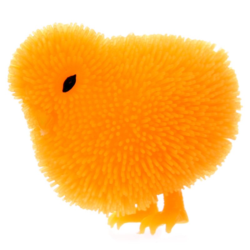 Kids Light Up Squidgy Chick Puff Pet