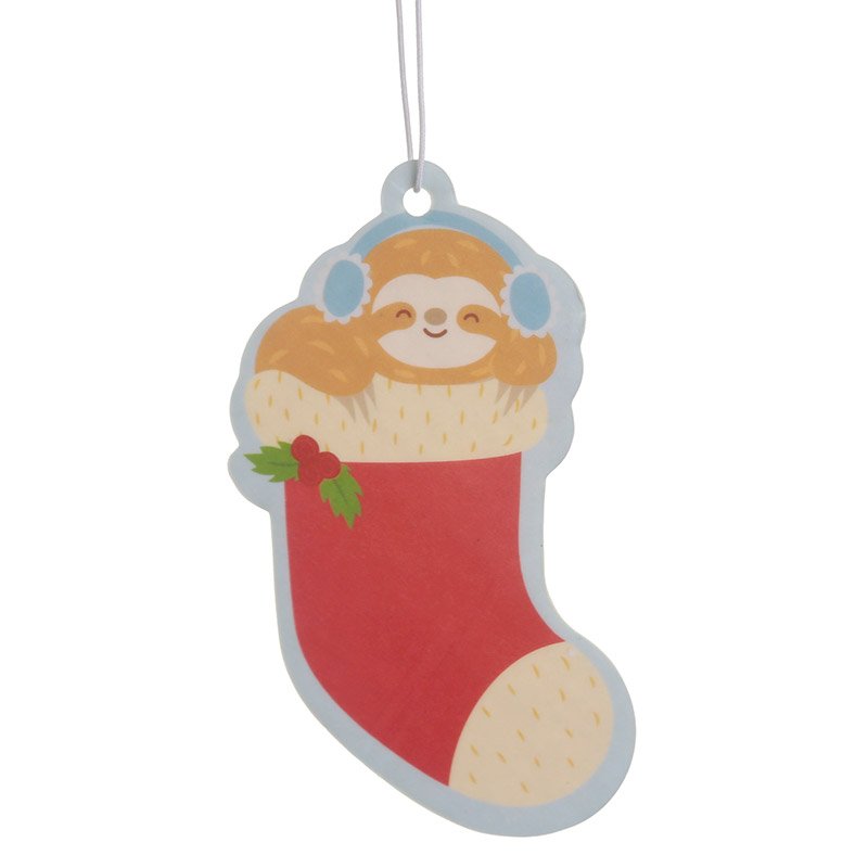 Spiced Orange Christmas Sloth Air Freshener