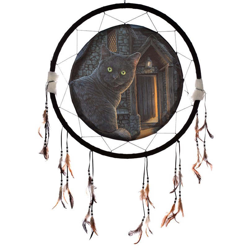 Cat What Lies Within 60cm (24") Dreamcatcher