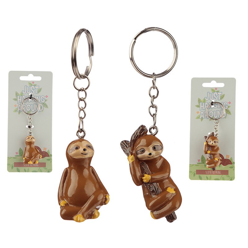 Sloth Keyring