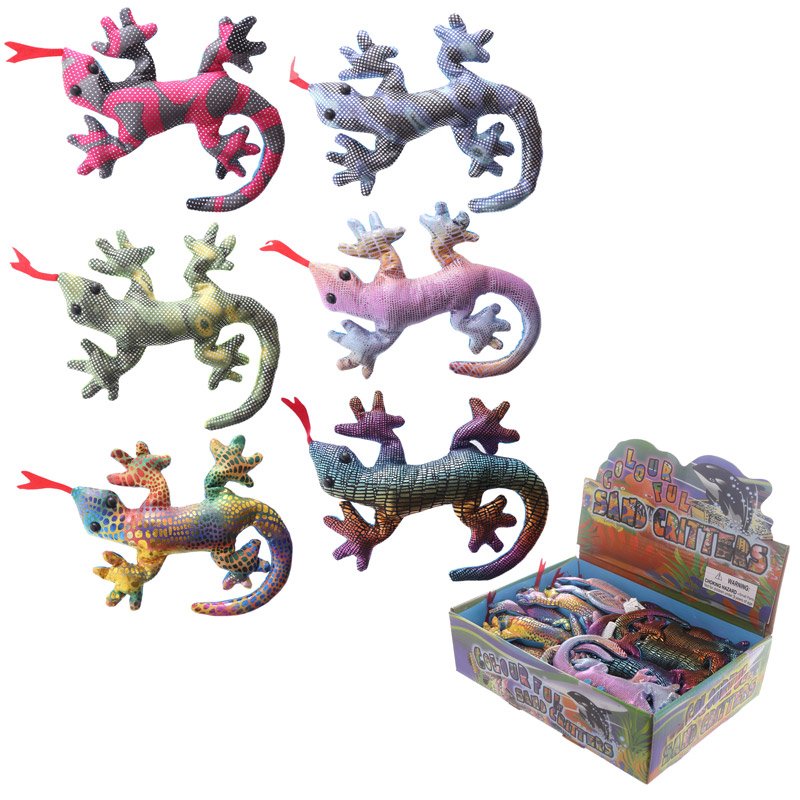Gecko Sand Animal Paperweight