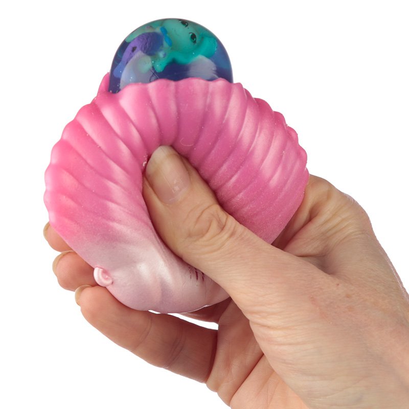 Kids Squeezy Mermaid Clam Shell
