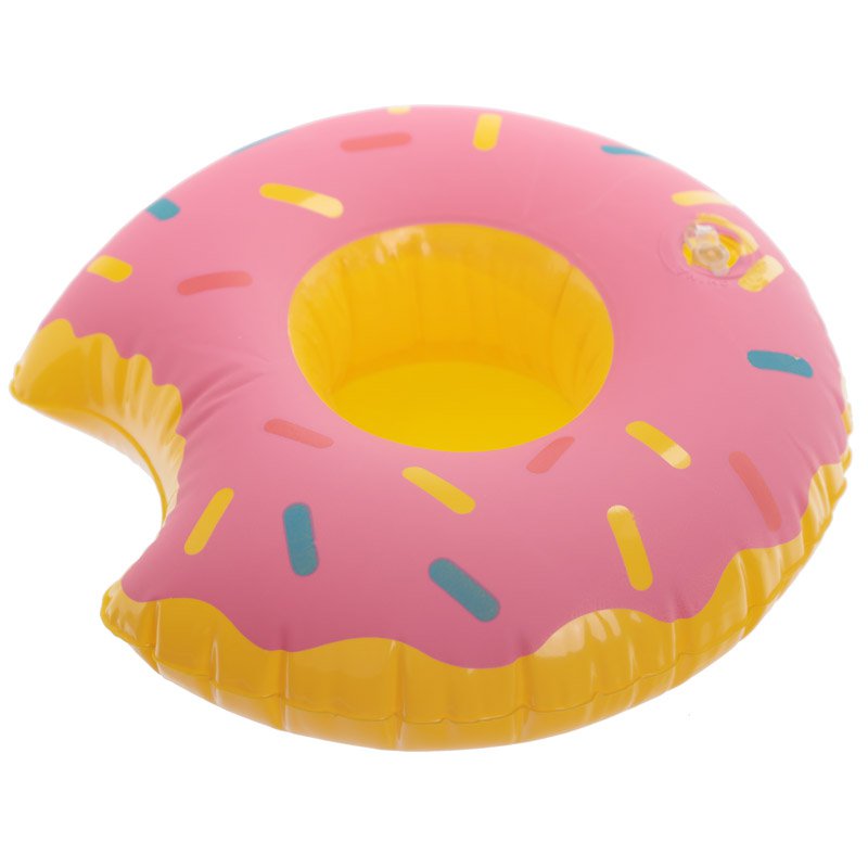Fast Food Inflatable Pool Drinks Holder - Donut