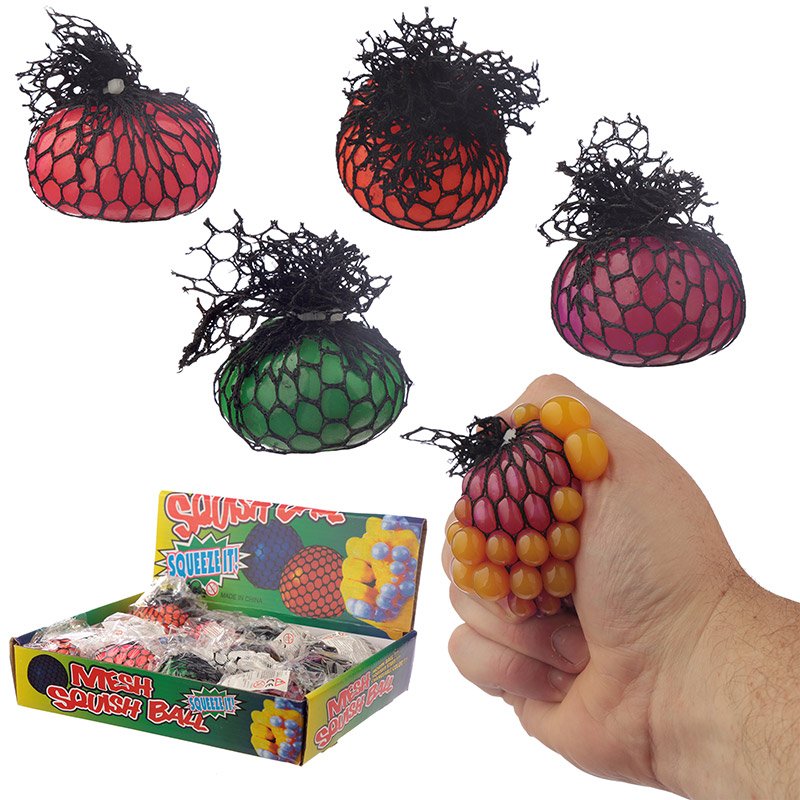 Fun Kids Squish Mesh Colour Change Ball