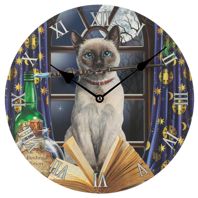 Cat Hocus Pocus Wall Clock