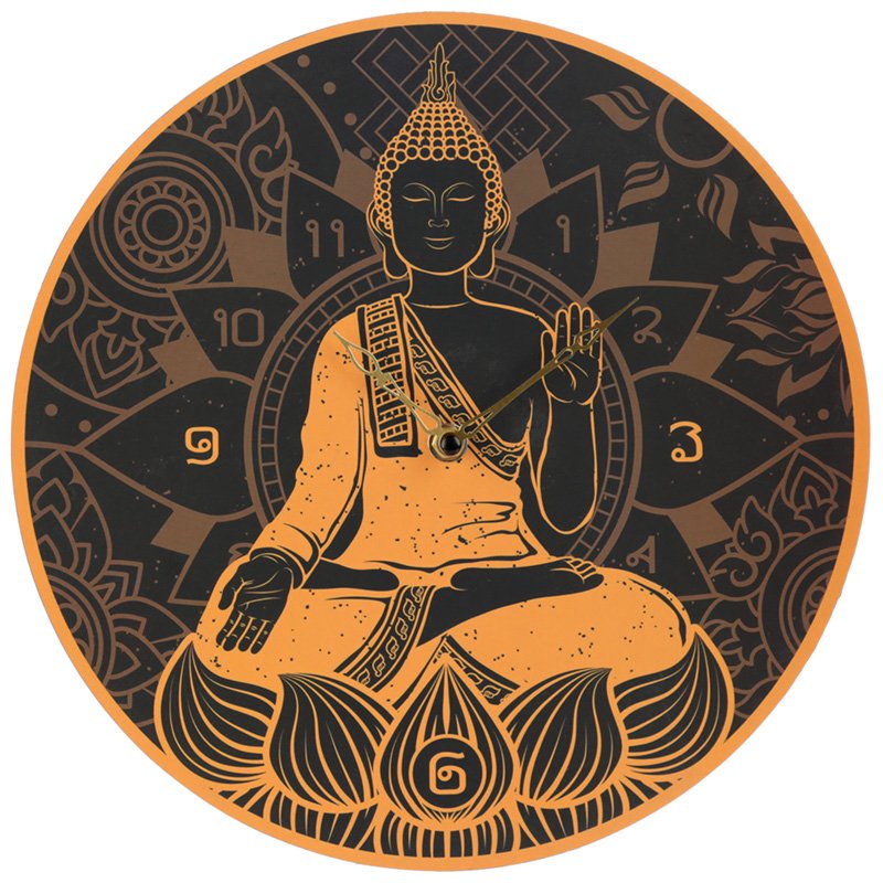 Thai Buddha Wall Clock