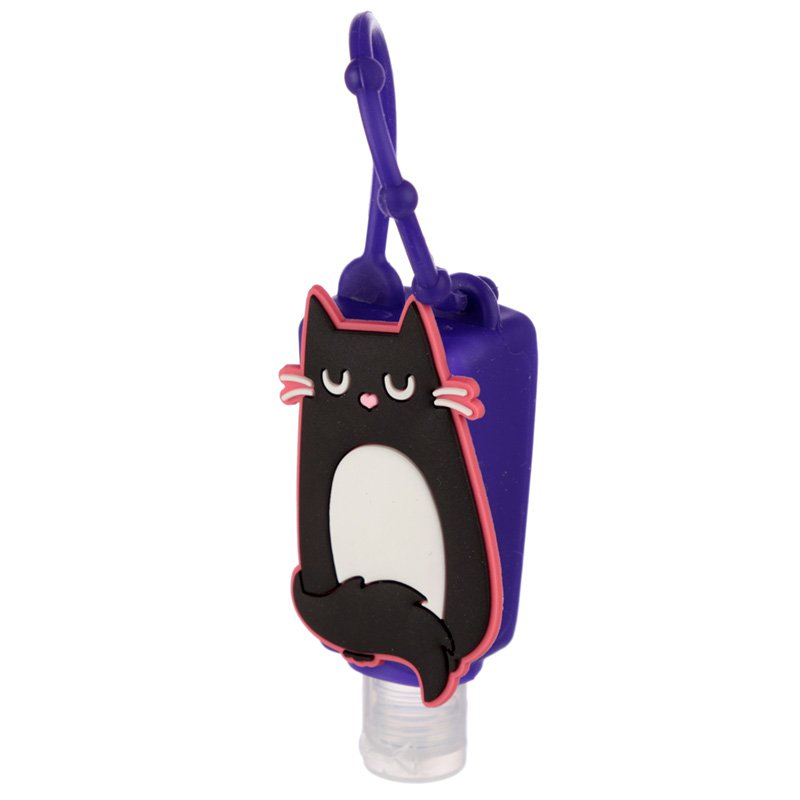 Gel Hand Sanitiser and Holder - Feline Fine Cat