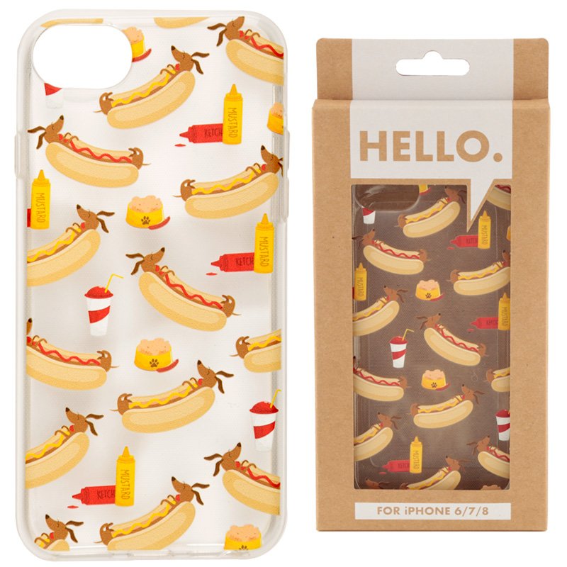 iPhone 6/7/8 Phone Case - Hot Dog Fast Food