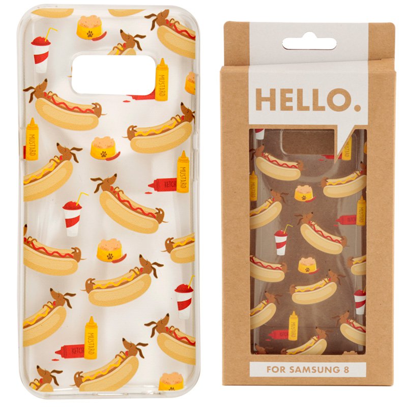 Samsung 8 Phone Case - Hot Dog Fast Food