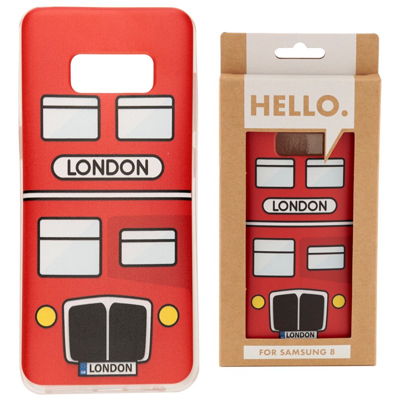 Samsung 8 Phone Case - London Bus